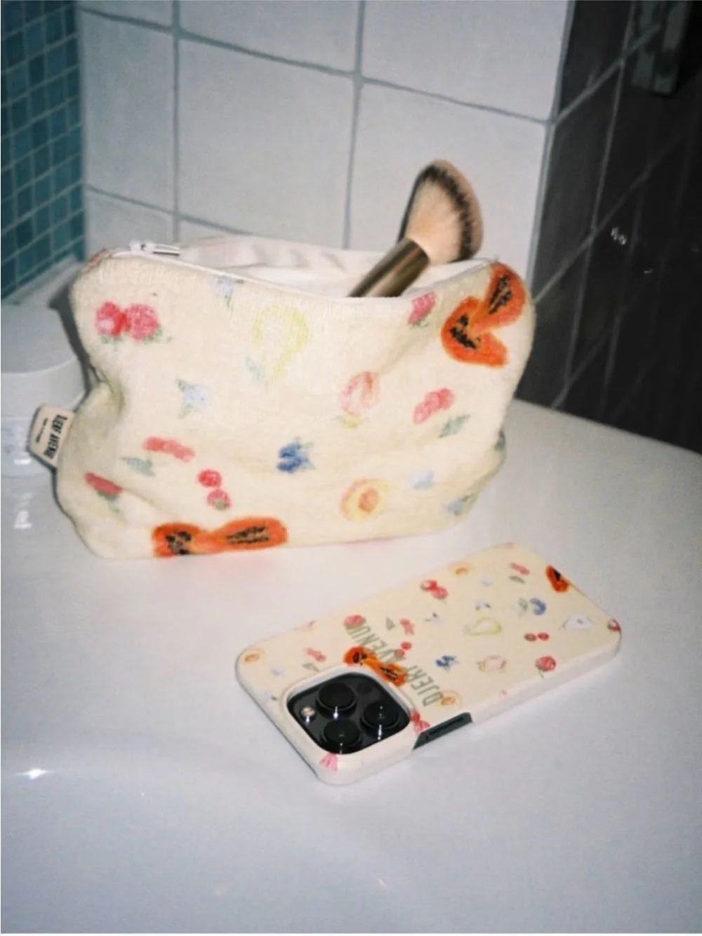 Djerf Avenue Mini Terry Pouch Fruit New